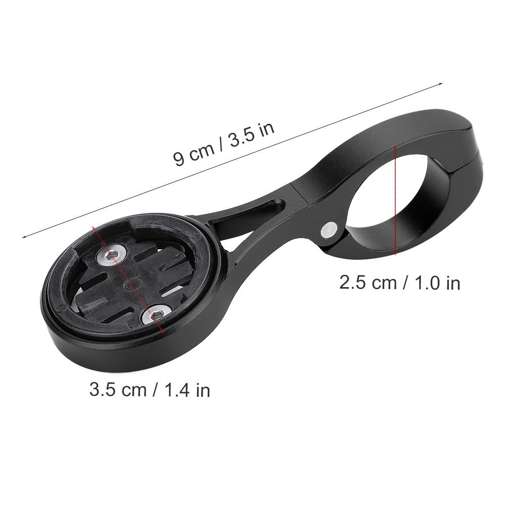 Cycling Bike GPS Computer 22.2mm Handlebar Mount Extension Bracket Holder for IGPS Black