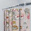 Adorable Kitten Shower Curtain for a Fun and Whimsical Bathroom, Featuring Cute Cats In Various Costumes Like Sharks