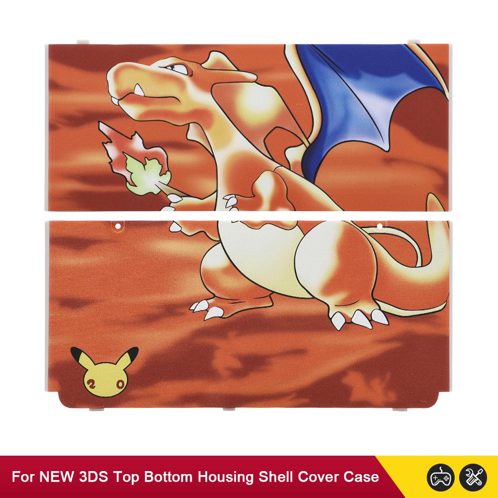 11 Colors Replacement Cover For NEW 3DS Faceplate Cover Faceplate Upper Back Battery Housing Shell A & E Case For NEW 3DS Access