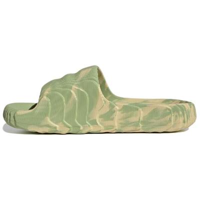 Adilette 22 Slides Magic Lime Desert Sand Unisex Sneaker Grün St-Desert-Sand GY1597