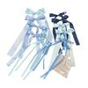 Multipurpose Silk Bowknot 25x9cm For Wall Window Display Birthday Celebration Wedding Backdrop Decoration Making Wreath