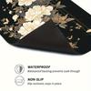 1Pcs Rubber Drying Mat With Floral  Butterfly For Coffee Shop Restaurant Kitchen Carpet Tableware Durable Diatom Mud Table Mat Pet Mat Coffeeware
