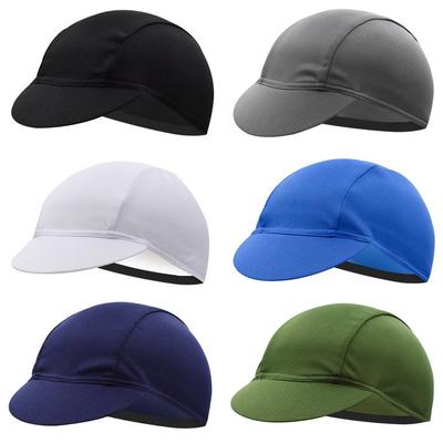 Summer Cycling Caps Sun Protection Quick Dry Outdoor Breathable Bike Hat Mesh Fabric Bicycle Elastic Cap
