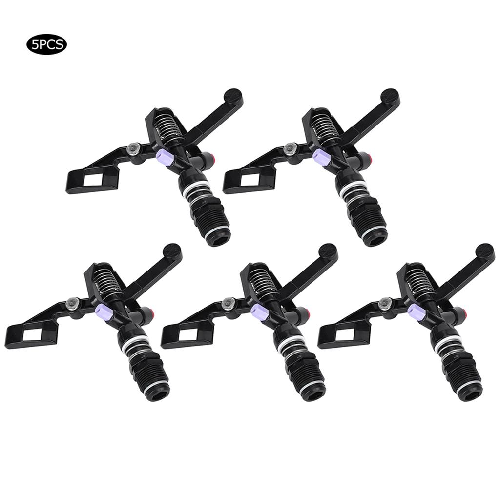 5 ks Tryska Rotační Kolébka Postřikovací Nástroj 3/4in DN20 Vnější Závit pro Zemědělské Zavlažování