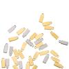 20-50pcs/lot Stainless Steel Square Pendants Charms Handmake For DIY Bracelet Necklace Jewelry Making Supplies Accessories