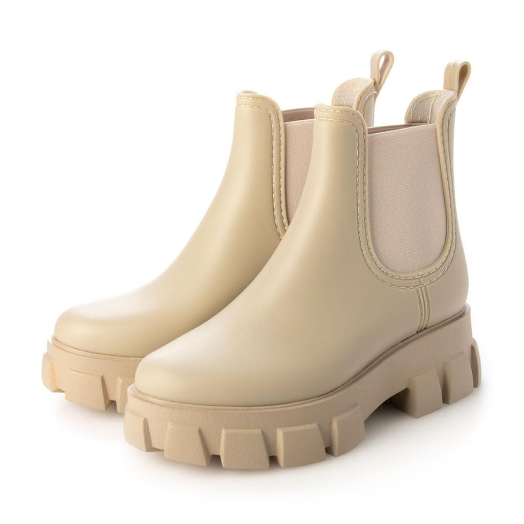 Rain Boots for Both Sunny and Rainy Days Atagirl Thick-soled Side-gore