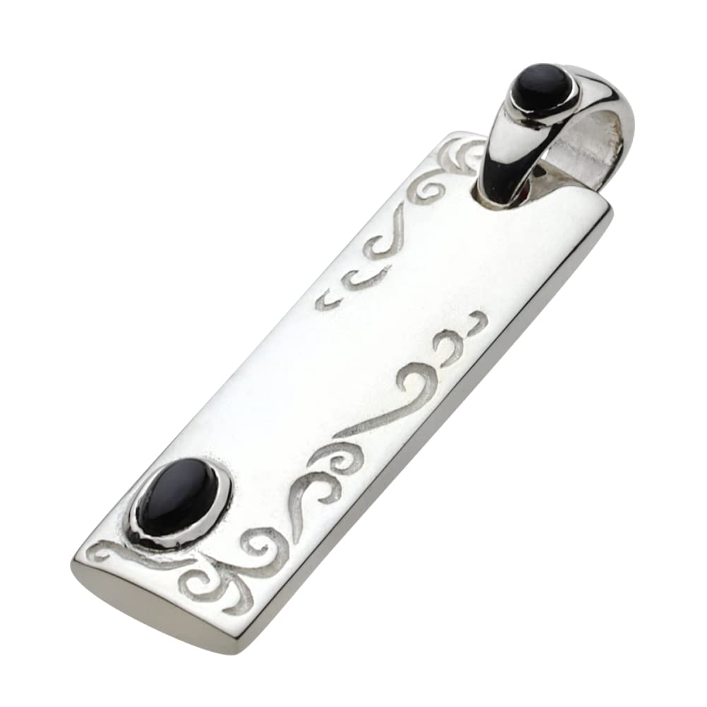 

Подвеска Arabesque Plate Black Star fp0123 [Figmart] [Серебряный аксессуар]