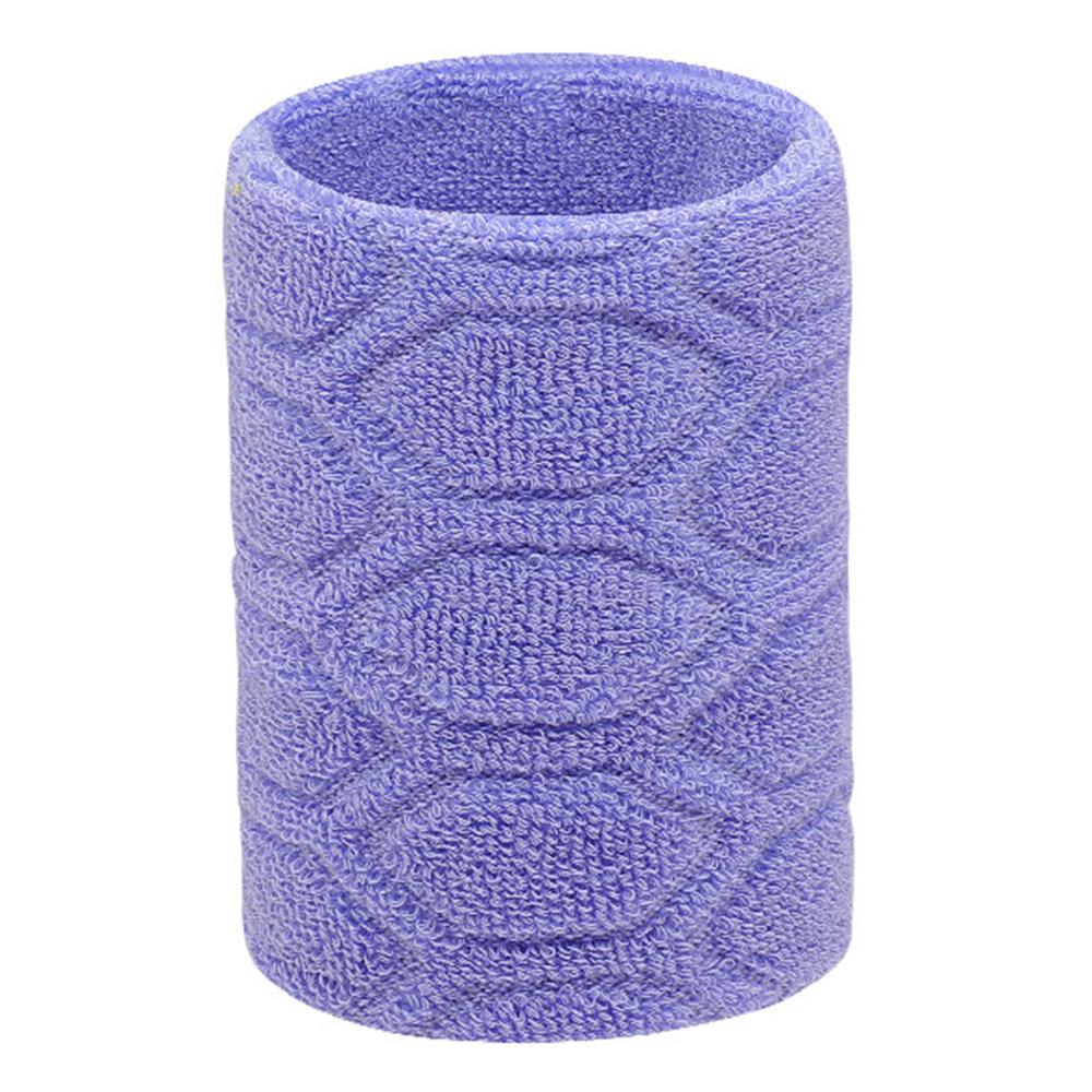 

1Pc Breathable Sports Wristband for Outdoor Running Fitness Sweat Band Wrist Guard HW503 Light Purple