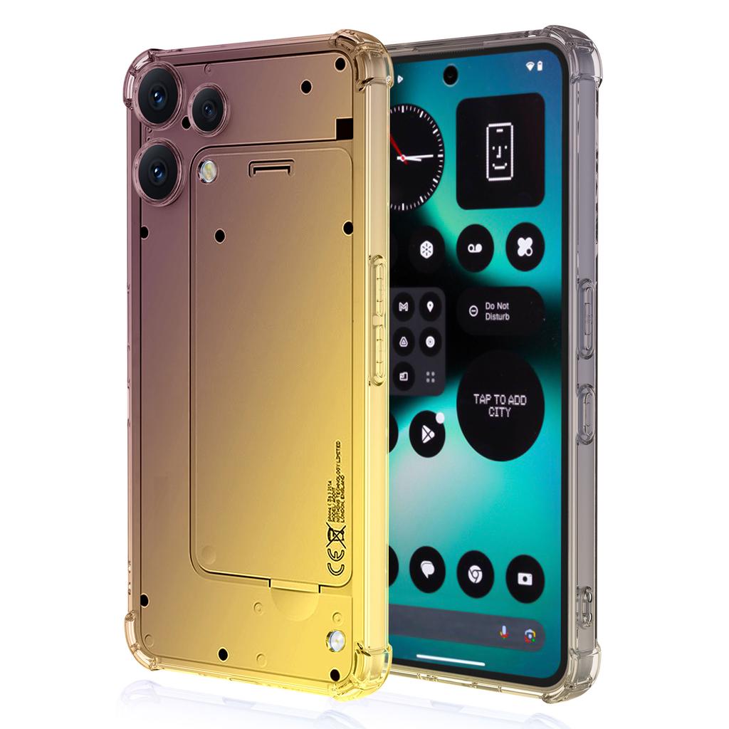 Teléfono por nada (3a) Funda Lite 5G Color Degradado TPU Anticaídas Cubierta para Teléfono