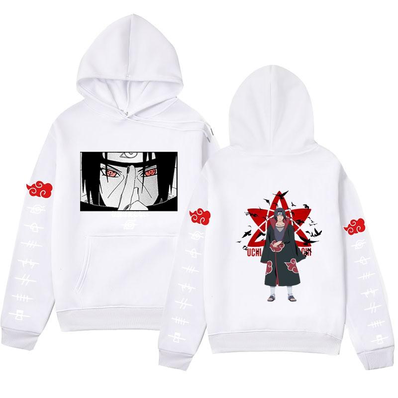 Mens Oversized Hooded Sweatshirt Anime Inspired Streetwear Winter Warm Cotton Blend Loose Fit