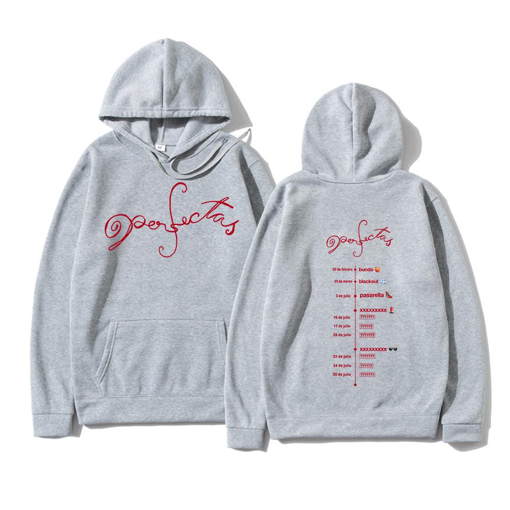 Perfektes Emilia 2025 Album Hoodie Emilia Mernes Vintage Retro Herren/Damen Hoodies Harajuku Winterkleidung Pullover Sweatshirt