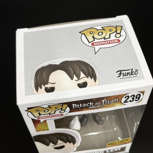 [USED] Funko POP! Attack on Titan Cleaning Levi Funko Pop Anime Manga