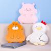 Ai Luo Cute Pig Cartoon Pillow Quilt Dual-purpose Air Conditioning Blanket Pillow Nap Blanket Two-in-one Office Pillow Quilt
