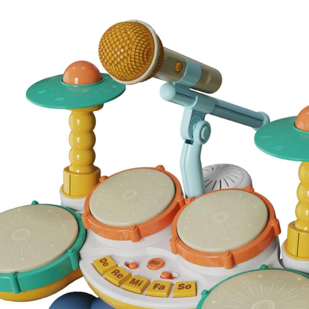 Multifunctional Drum Set Baby Musical Instruments Montessori Learning Musical Toys  12 to 18 Months