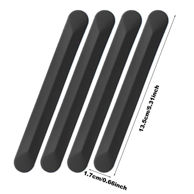 Car Side Door Edge Protector Adhesive Anti Scratch Protector For Car Door Flexible 4X Vehicle Door Guards Strips For Rearview