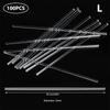 100Pcs Cake Lollipop Stick Acrylic Clear Sticks Plastic Cakes Topper Tools Mold