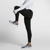 (WMNS) Nike Small Logo Elastic Waistband Running Sports Long Pants Black Women's 885259-010