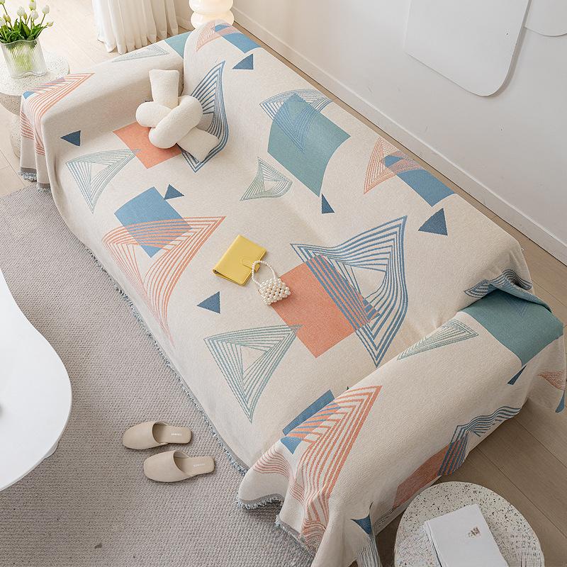 

Полотенце для дивана на все времена Ins Style Abstract Anti-cat Scratch Sofa Cover Fabric Full Cover Sofa Blanket Sofa Cover Dustproof 180*130cm