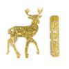 Christmas Deer Resin Silicone Mold Deer Ornaments Epoxy Resin Mold for Casting Car Home Decorations Christmas Supplies