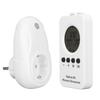 Wireless Plug In Thermostat LCD Remote Control Digital Display Temperature Controller with Temp