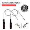Magnetic Pickup Tool with Flexible Handle and Screw Detector