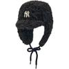 MLB Trapper Hats Unisex Cream/Black/Light Pink Fashion 3AWMB0256