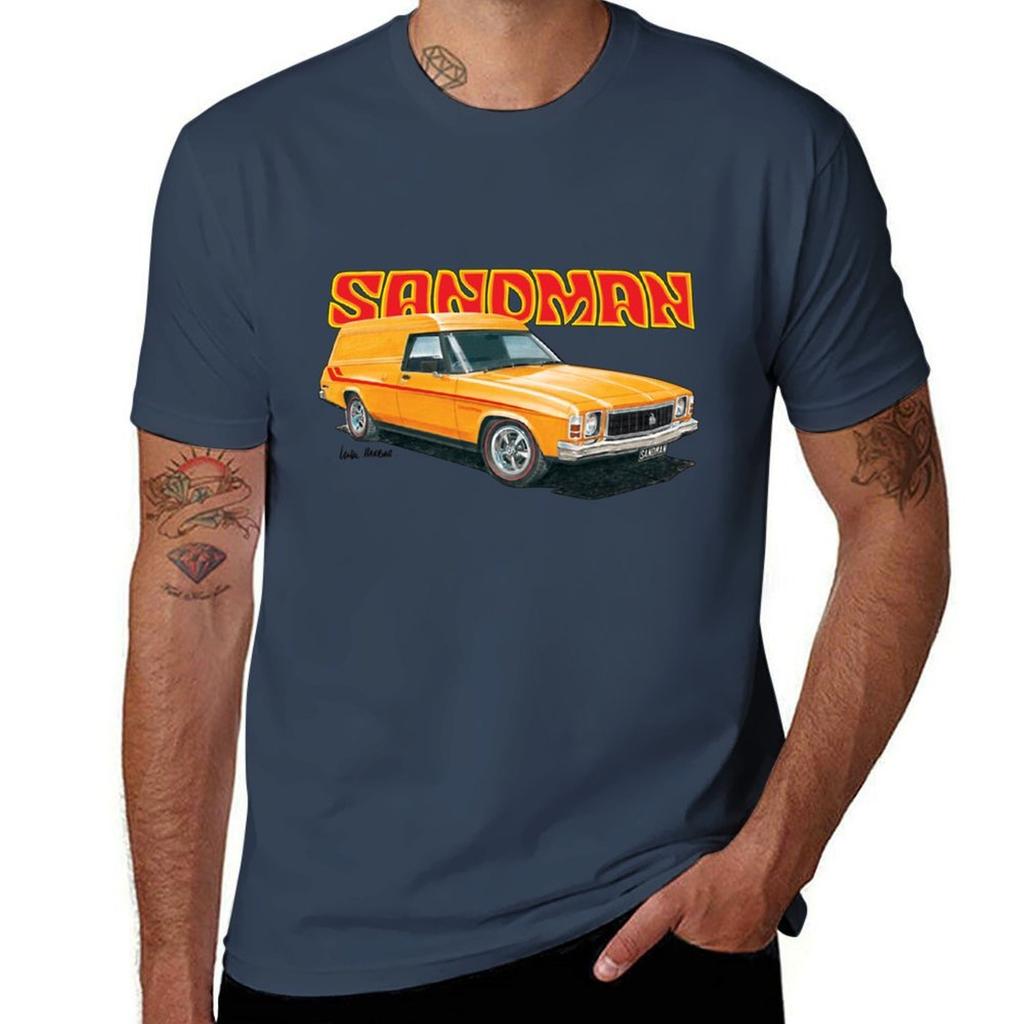 Holden Hx Sandunisex Panelvan Design Tshirt Plus Size Simple Casual Top