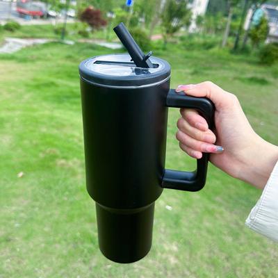 40oz Tumbler Flip Straw Lid Replacement Leak-Proof Splash Resistant Cover for Cup