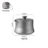 Jun Kai Wei Pure Titanium Portable Kung Fu Tea Set