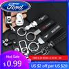 Nieuwe 2026 Auto Sticker Metaal 3D Auto Sleutelhanger Renpaard Embleem Badge Sleutelhanger sleutelhanger Sleutel Ketting voor Ford Mustang Shelby GT 350