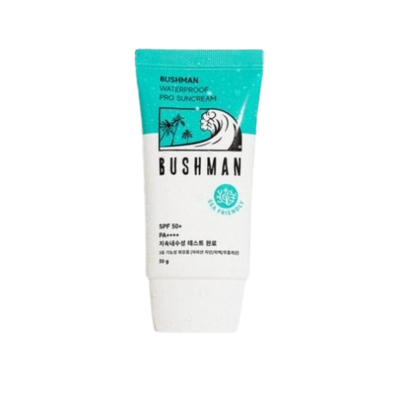 Bushman Waterproof Pro Sunscreen SPF50+ PA++++ 50g – Sweat & Water Resistant Sport Sun Cream, No White Cast Moisturizing UV Protection 50g