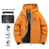 Men's Winter Insulated Jacket: Windproof, Waterproof, Plus-Size Velvet Lined Ski Outerwear