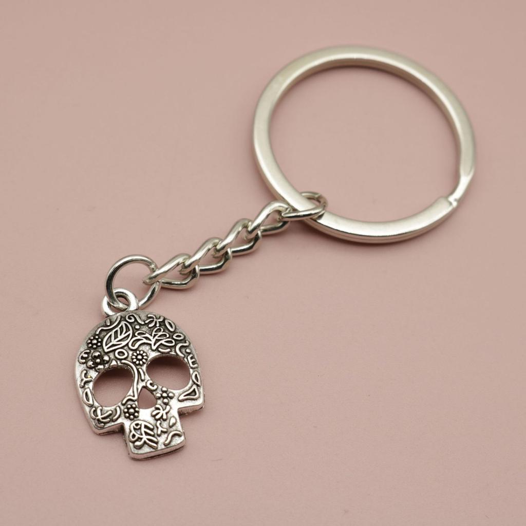 Hot Selling Jewelry, Minimalist Skull Keychain Pendant