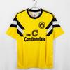 Maillot de Football Dortmund Rétro Manches Courtes Streetwear Décontracté Style Hip Hop Maillot de Fan Bundesliga
