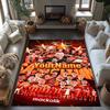 Galatasaray 342 Personalized Name Floor Rug Office Rug Suitable for Kitchen Entryway Bedrooms Outdoor Antislip Carpet Decorate Offices