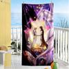 How Train Dragon1 Beach Towel Super Soft Microfiber Quickdry Fabric Comfortable Lightweight Suitable for Swimming, Gym, Camping, Yoga Vacation