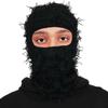 Single Hole Knitted Mask Party Funny Acrylic Yarn Balaclava Hat Outdoor Warm Head Cover