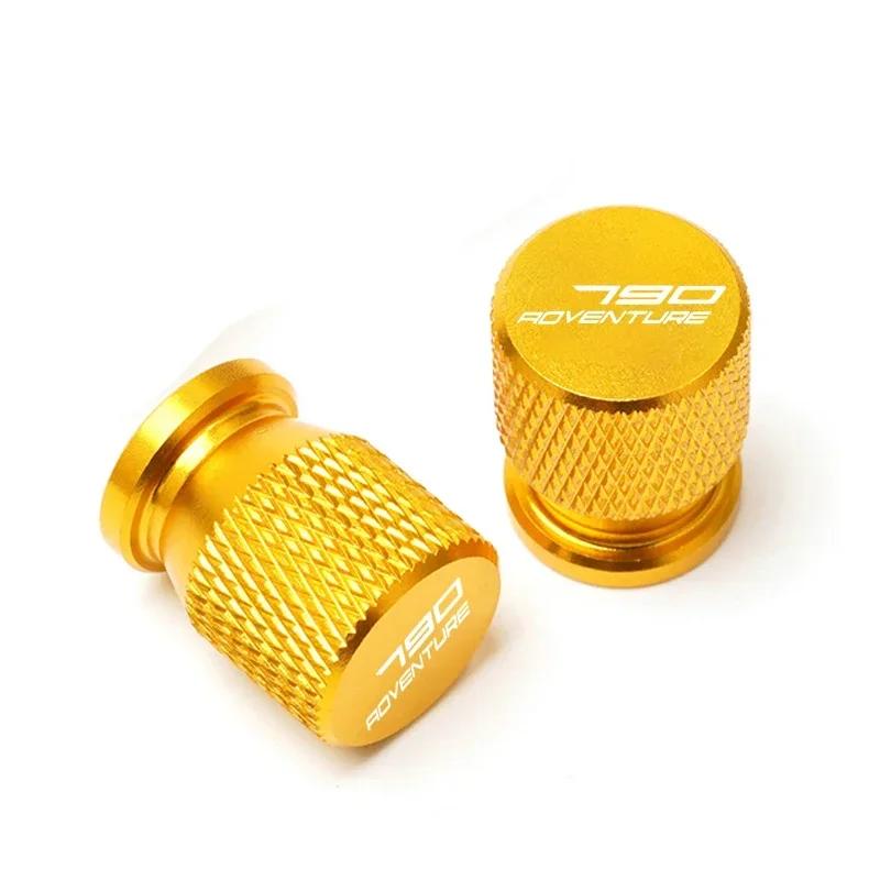 Motorcycle Accessories CNC Wheel Tire Valve Air Port Stem Caps Cover For KTM 790 Adventure R 2019 - 2025 2025 790adventure