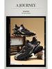 Men's Tech-Inspired Shock-Absorbing Razor Sneakers
