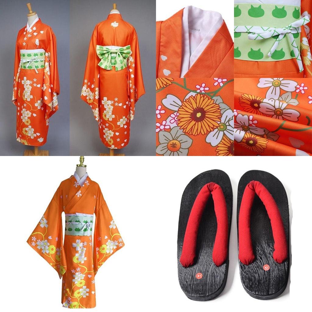 Exquisite Danganronpa 2 Hiyoko Saionji Cosplay Costume Kimono Halloween Fullset