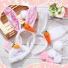 Easter Children's Rabbit Headband Pet Rabbit Hat Bow Tail Set