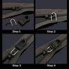 8Set/Bag Replacement Zipper Puller For Clothing Zip Fixer For Travel Bag Suitcase Backpack Zipper Pull Fixer For Tent