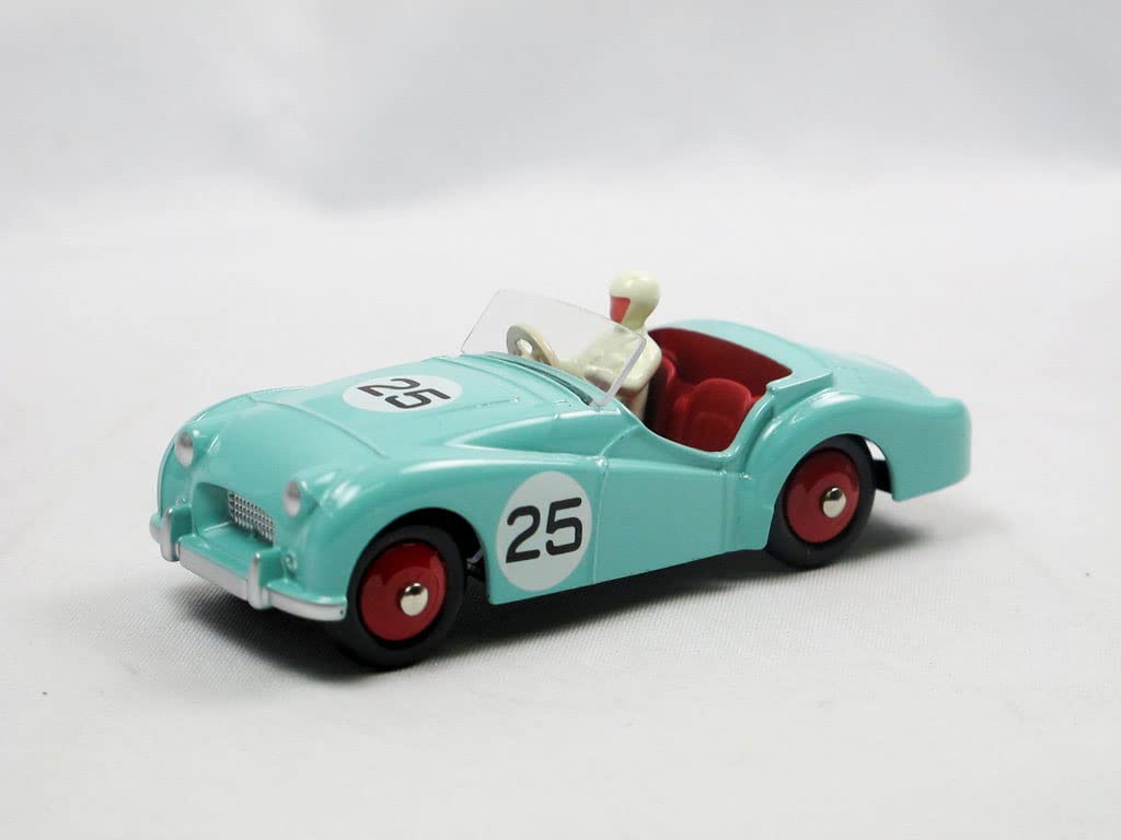 DINKY TOYS 1/43 Triumph TR2 Sports Light Blue Triumph TR2 SPORTS Reissue Miniature Car 111