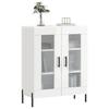 VidaXL Buffet Blanc brillant 69,5x34x90 cm Bois d'ingénierie 827798