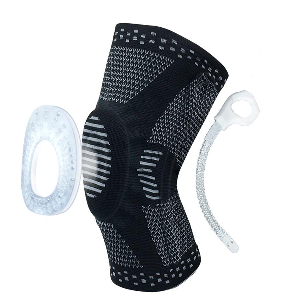 1pc Knee Pad Sleeve Elastic Breathable Anti-sweat Leg Warmer Protector Outdoor Gym Sportswear