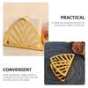 Non-slip Bottom Iron Art Paper Towel Holder Hollow Desktop Tissue Stand  Home