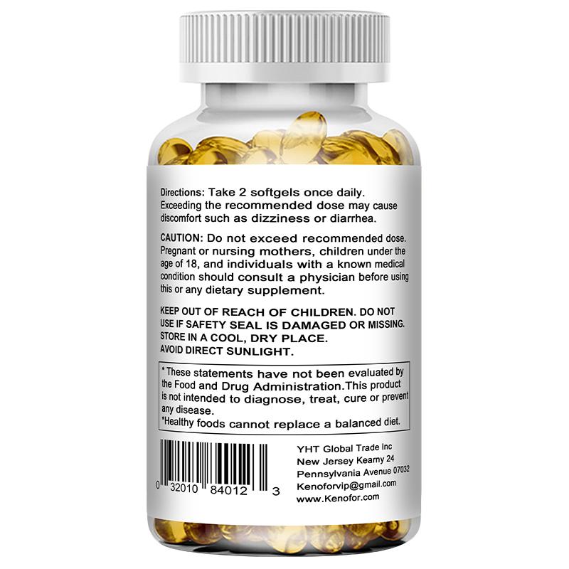 Oreganoöl mit Schwarzkümmelöl-Komplex 120 Weichkapseln Nahrungsergänzungsmittel