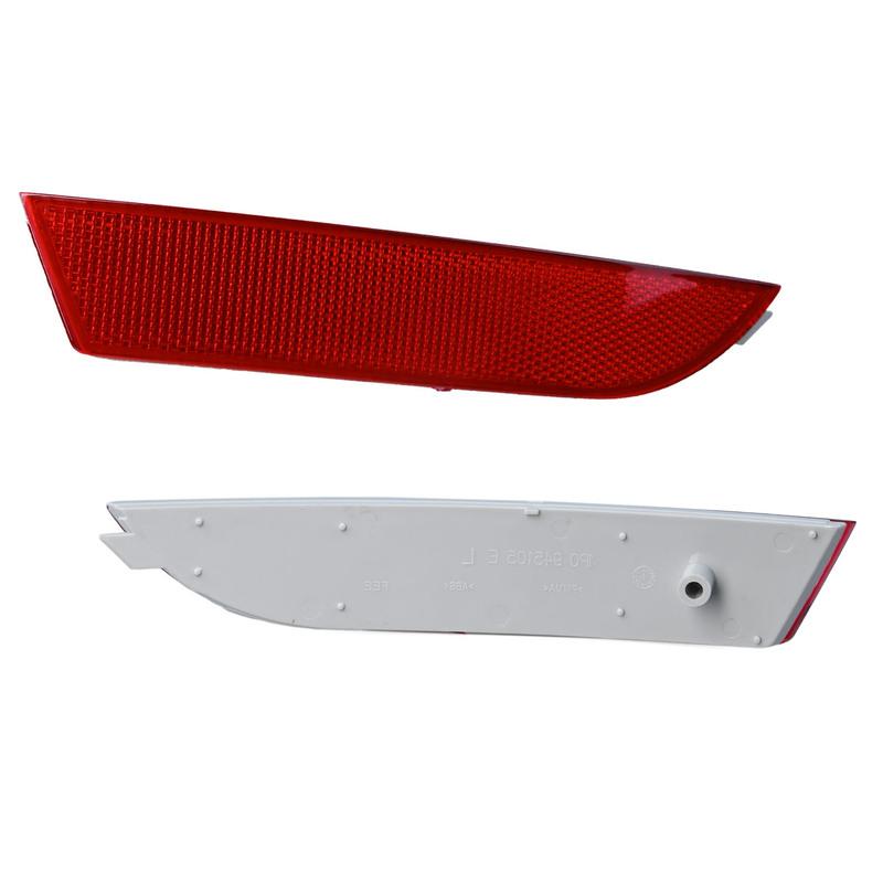 Auto Rear Bumper Reflector No Light Lens for Seat Leon FR Cupra 2006 2007 2008 2009 2010 2011 2012 Car Replacement 1P0945105E