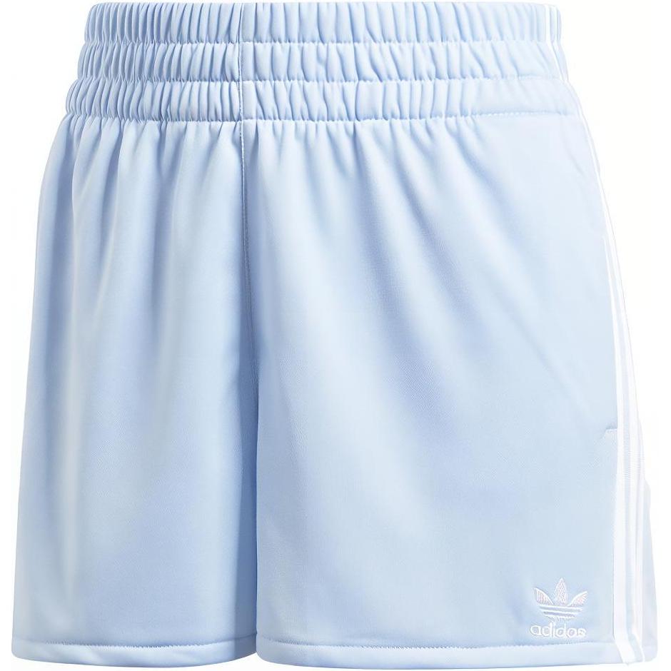 Adidas Originals 3 Stripes Casual Shorts Women s Pink Blue FM2611 32