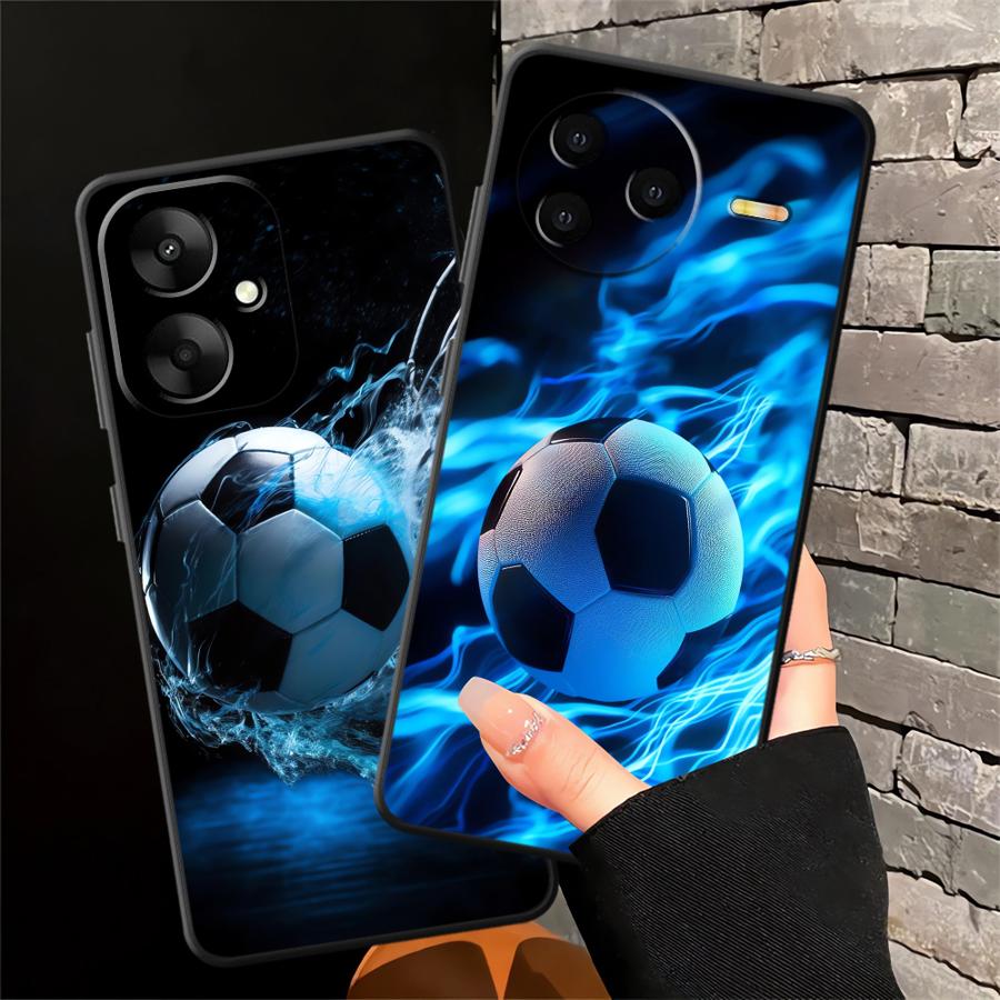 Football Case for Xiaomi Mi 12X 14 12 11 13 Lite 11T 12T Pro 10T Funda Phone Cover
